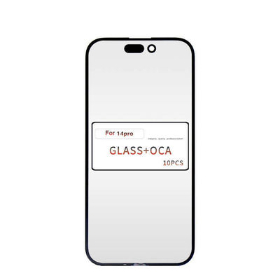 comprare Cornice di vetro OCA anteriore personalizzata per telefono cellulare per Iphone 14 Pro online manufacture