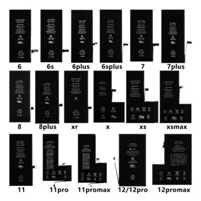 Batterie ricaricabili per cellulari al litio per iPhone 6plus 6s 7plus X Xr Xs Xsmas
