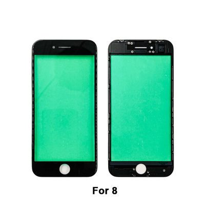 Iphone 8 8plus Glass Plus Oca Frame schermo Lcd Front Copertura esterna sostituzione