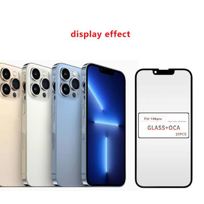 Telefono cellulare toccante vetro OCA esterno frontale per Iphone 13pro