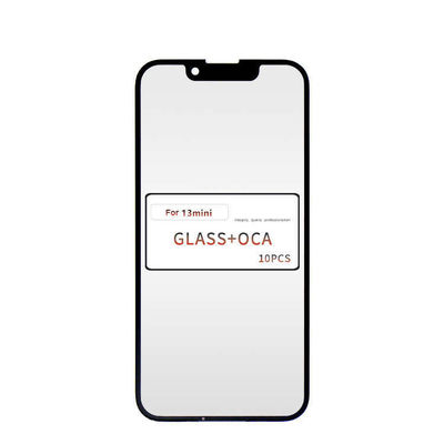 Compattibile altri vetri con OCA Lcd Lenti di vetro frontale per Iphone 13 Mini Screen Touch Panel Copertina di vetro frontale esterno